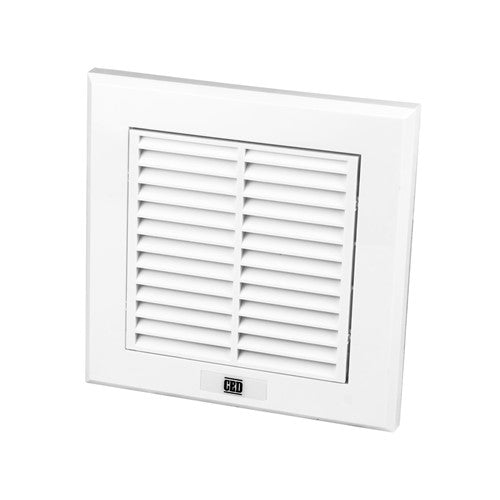 4" Wall Grill For Extractor Fans White XFG4W