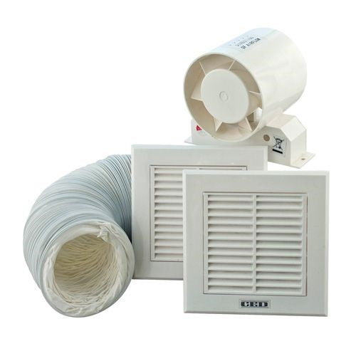 4" Shower Extractor Fan (Standard) XSF4S