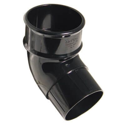 68mm Offset Bend 112.5 degree Black