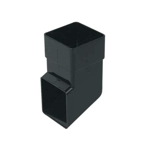 65mm Square Rainwater Shoe Black