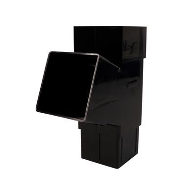 Square Y Branch 112.5 Degree Black