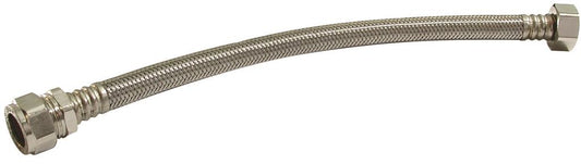 15mm x 3/4" FLEXIBLE TAP CONNECTOR 300mm (PAIR)