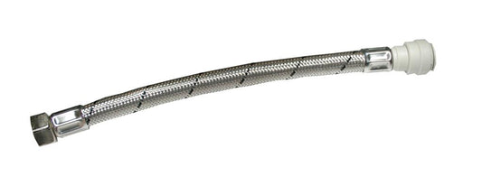 15mm x 3/4" PUSHFIT FLEXIBLE TAP CONNECTOR 300mm Item No. BFFTCPF-15E300