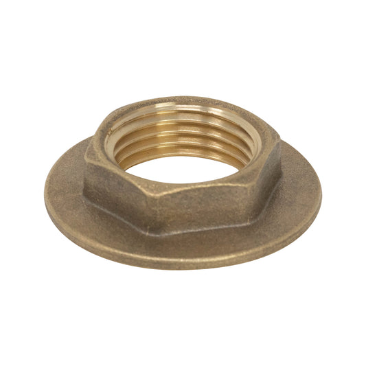 1" BRASS BACKNUT Item No. BRBACKNUT-F