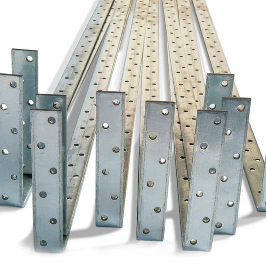 Heavy Duty Galvanised Bent Restraint Strap 3 Sizes