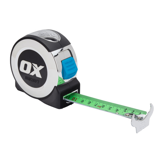 OX Pro Tape Measure – 8m / 26ft