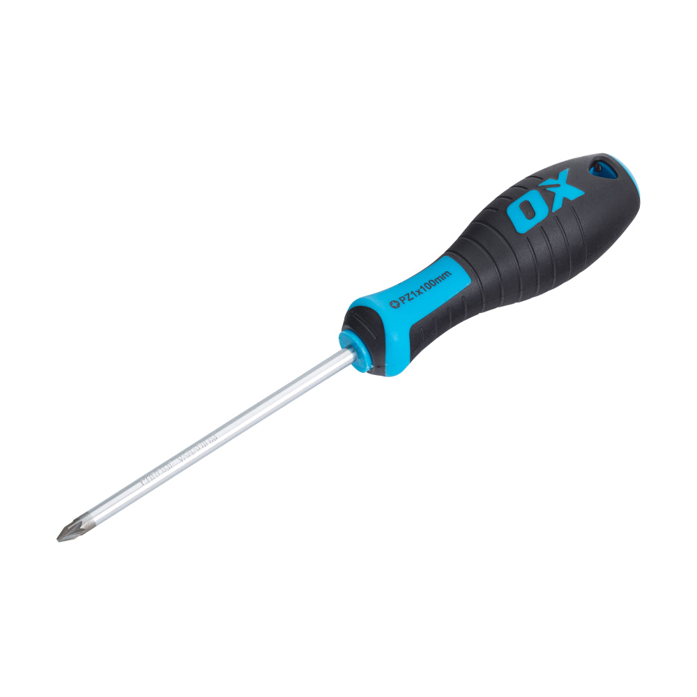 OX Pro Pozi Screwdriver PZ1 x 100mm