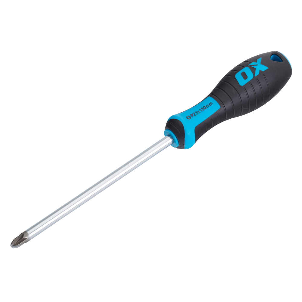 OX Pro Pozi Screwdriver PZ3 x 150mm