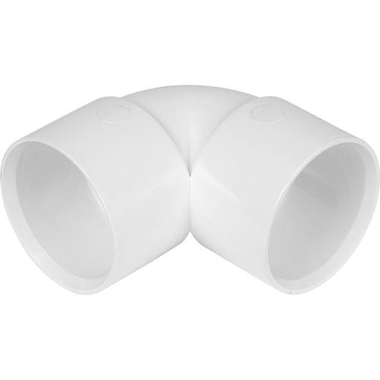 Solvent Weld Bend 90 degree 40mm White