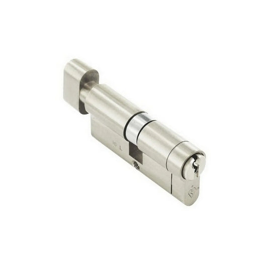 Securit S2095 Anti-Snap Euro Thumb Cylinder Nickel Plated 35 x 35mm