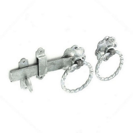 Securit S4738 Twisted Ring Gate Latch Galvanised 150mm (1137)