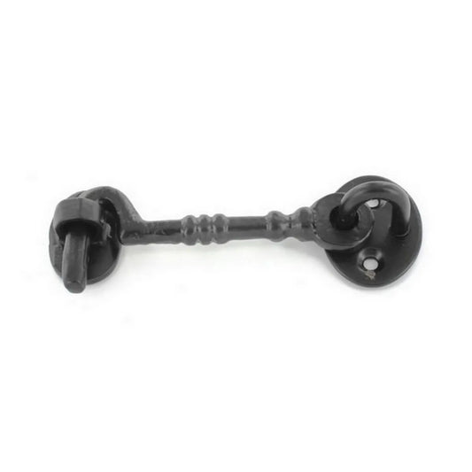 Securit S5140 Cabin Hook Cast Black 100mm