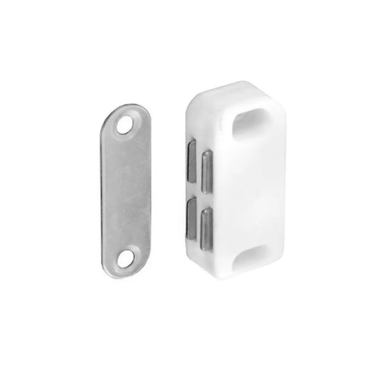 Securit S5430 Magnetic Catch White 40mm Card of 1