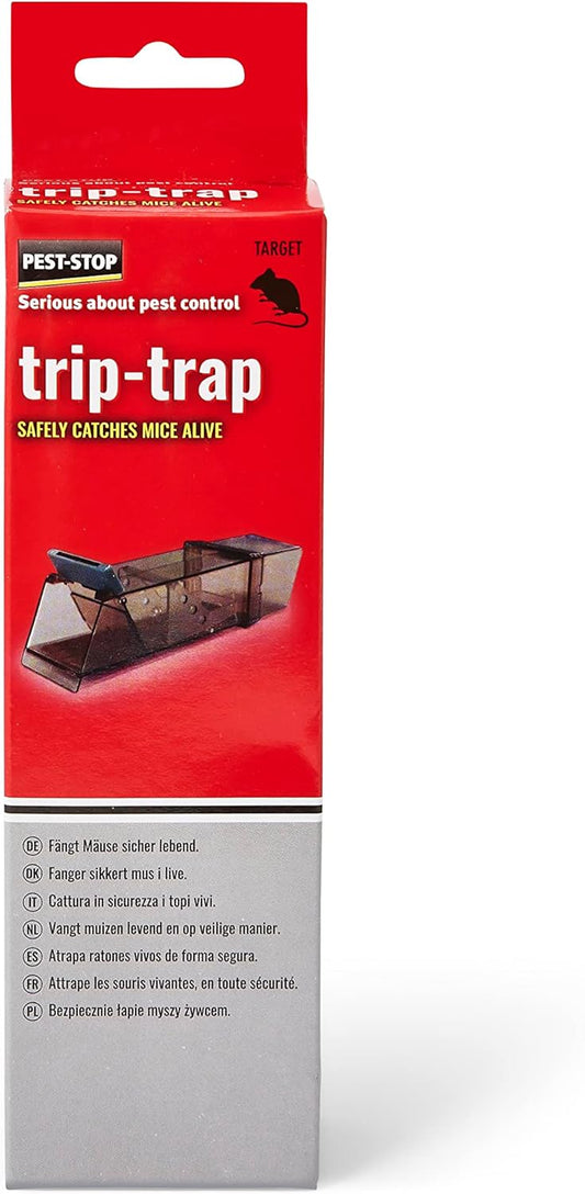 Pest Stop Trip Trap Humane Mouse Trap PRCPSTTB